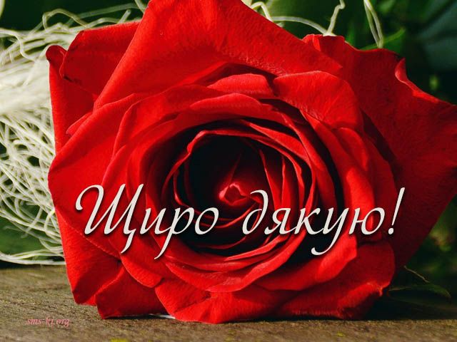Слова подяки друзям  українською мовою
